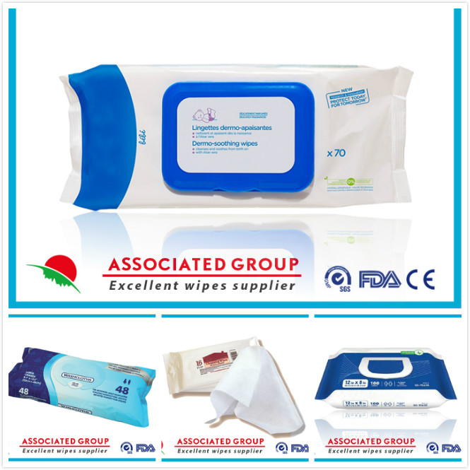 Toilet Adult Wet Wipes Antibacterial , Incontinence Disposable Bath Wipes