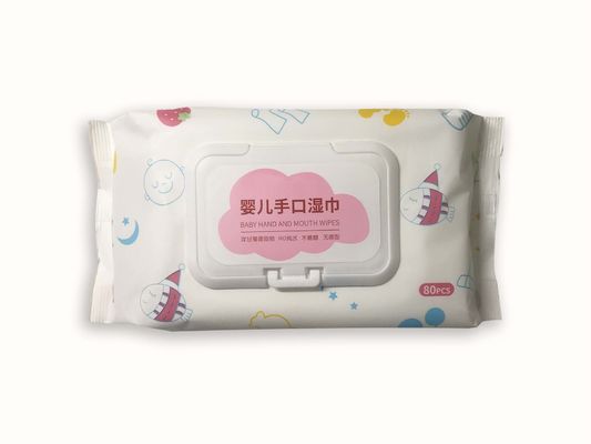 Chamomile Extract Baby Wet Wipes น้ำหอมฟรี RO Pure Water