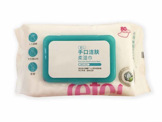 Camellia Seed Extract Antimicrobial Baby Wipes No สารแต่งกลิ่นรสสังเคราะห์