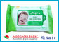ผลิตภัณฑ์ดูแลผิวพรรณ Natural Baby Wipes No Chemicals สีขาว 10 ชิ้นแพคเกจ 50gsm Weight