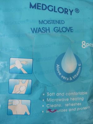 ถุงมือล้างเปียก ไมโครเวฟให้ความร้อนชื้นเพื่อการช่วยเหลือผู้ป่วยที่ดีขึ้น