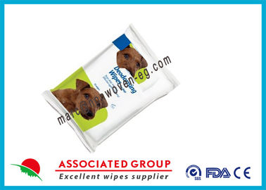 Aloe Vitamin E Pet Ear And Eye Wipes ทำความสะอาดทันทีสำหรับสุนัขแมว