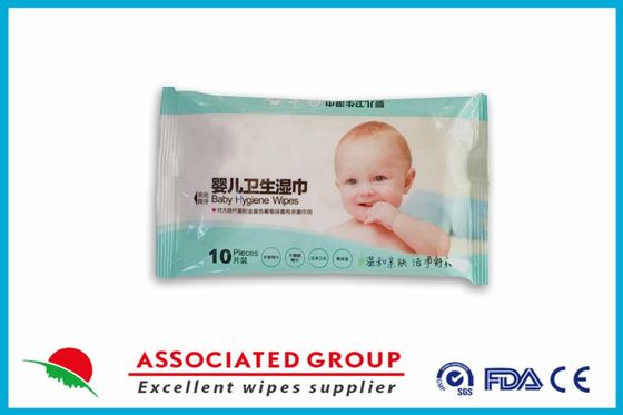 ผ้าเช็ดทำความสะอาดเปียก Antibacterial Essence Hydrating Baby