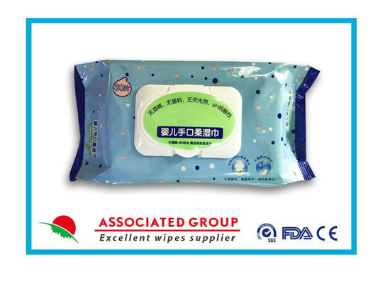 Unscented RO Pure Water Xylitol Extract ผ้าเช็ดทำความสะอาดสำหรับเด็ก